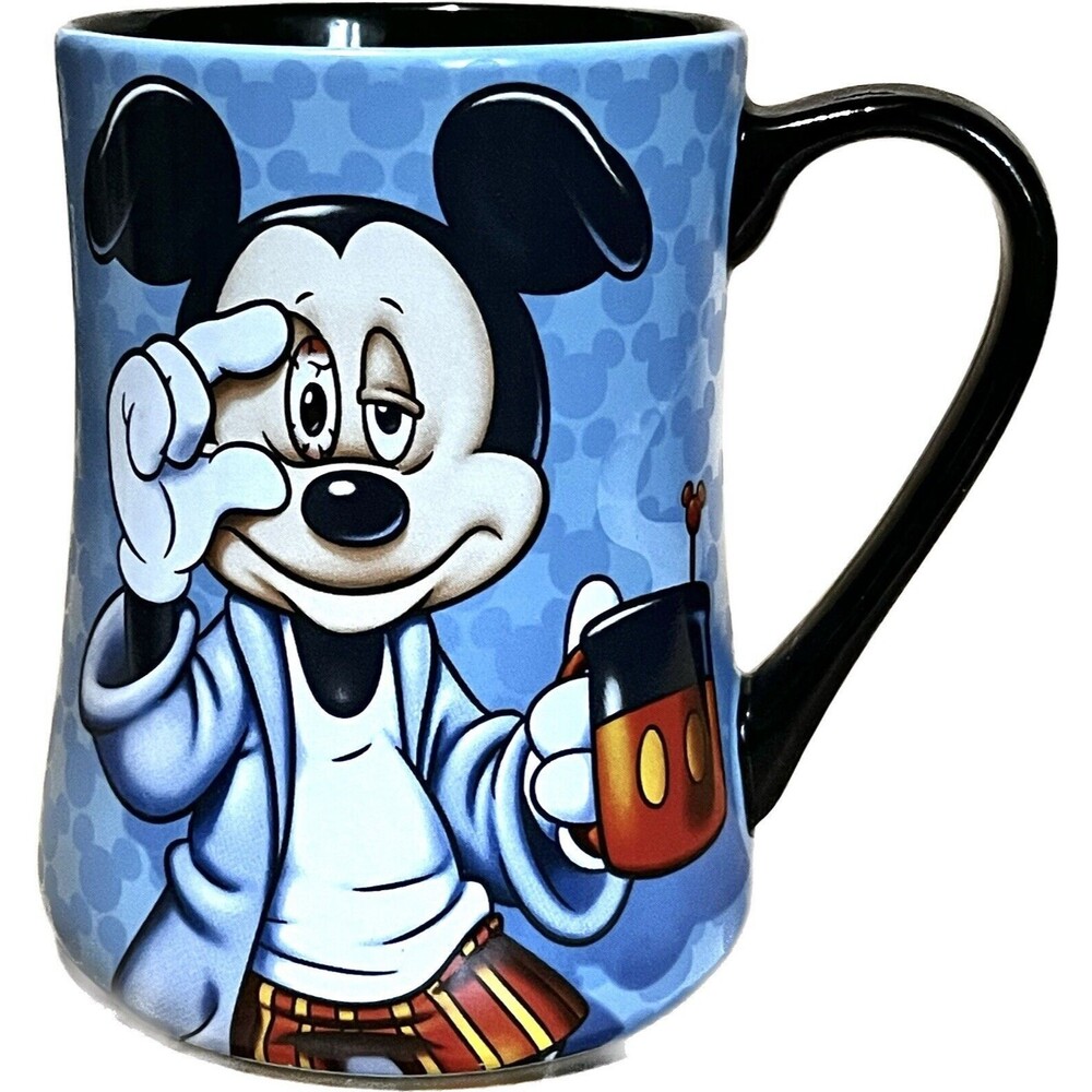 Disney Parks Mickey & Minnie Mouse Some Mornings Are Rough Coffee Mugs (X2)